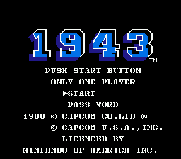 Ретро-игры - Хроники 1942-1945 на NES: никто не говорил, что это легко!