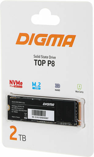 Игровое железо - Емкие и производительные: флагманские SSD DIGMA TOP 8 объемом до 4 ТБ